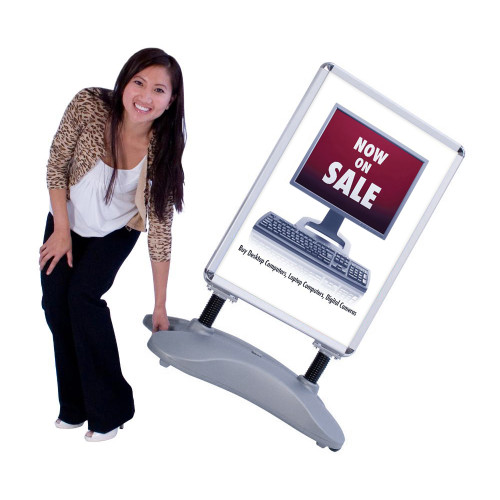 Sidewalk Front Store Sign Double Sided Outdoor Display 