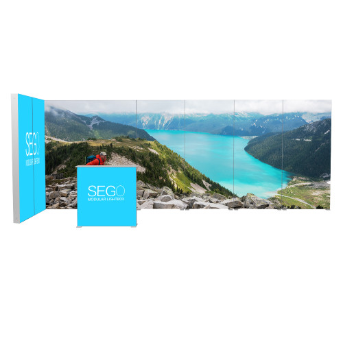 SEGO Modular Lightbox Display Configuration H Double-Sided (Graphic Package)