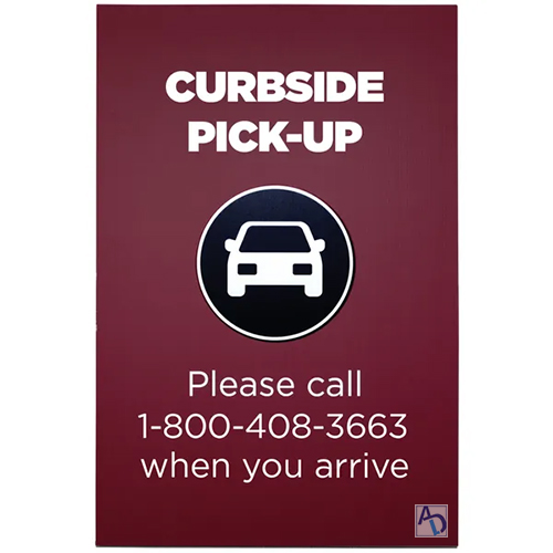 Pyramid A-Frame Outdoor Sign | Anything Display