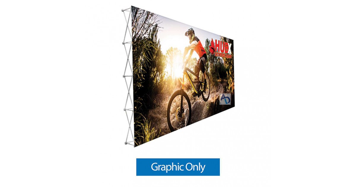 20ft x 10ft Straight Booth RPL - Graphic Only | Anything Display