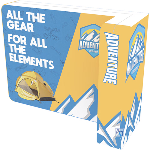 Wallbox 10ft with Right Storage - Single-Sided (Graphic Package ...