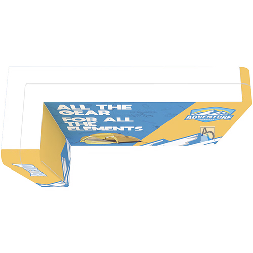 Wallbox 10ft with Left Storage - Single-Sided (Graphic Package ...