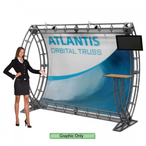 Graphic Only for Atlantis Truss Display System 10x10 Booth