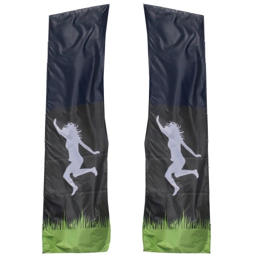 23ft Mondo Flag Pole With Double Sided (Graphic Package)