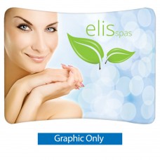 Stretch Fabric Graphic for the 10ft Curved EZ Tube Display