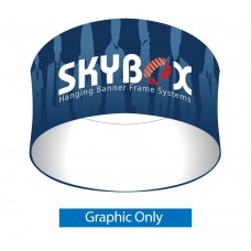 15 x 3.5 ft. Hanging Banner Circle Double-Sided (Graphic Only)