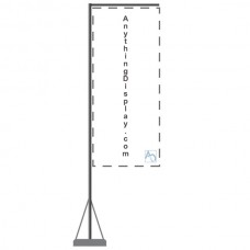 13 ft Flagpole Mondo Telescopic Stand and Base Only