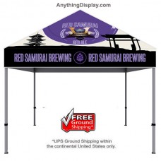 One Choice Canopy Tent 10ft x 10ft  Aluminum - Dye Sub Graphic Package