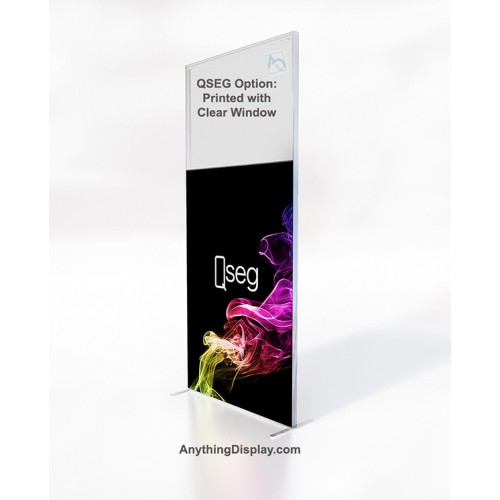 ONE CHOICE® 3.3 x 7.4 ft. QSEG Full Custom Print Double-Sided (Graphic Package)