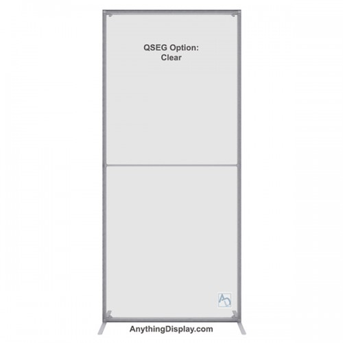 ONE CHOICE® 3.3 x 7.4 ft. QSEG Full Custom Print Double-Sided (Graphic Package)