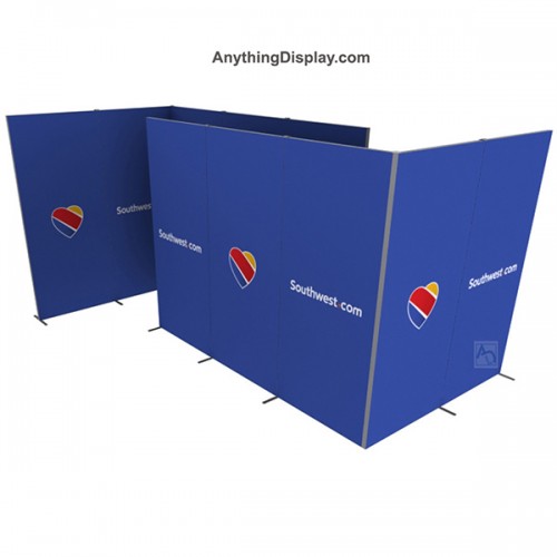 QSEG Office Partition Single Full Custom Print (Double-sided Graphic Package)