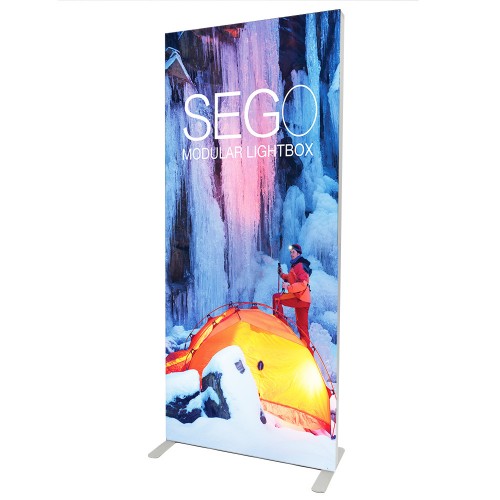 SEGO 80 Modular Lightbox Display Double-Sided (Graphic Package)