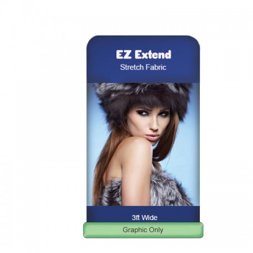 3 x 5.5ft or 6.5ft EZ Extend (Graphic Package)