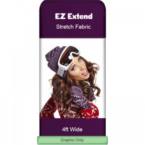 4 x 9.5 or 10.5 ft. EZ Extend® with Fabric (Graphic Package)