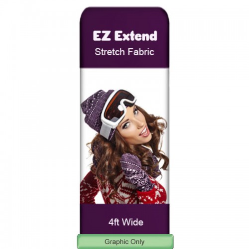 4 x 11.5 ft. EZ Extend® with Fabric (Graphic Package)