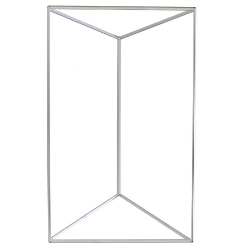 5 x 8 ft. Big Sky Triangle Tower Silver Frame (Graphic Package)