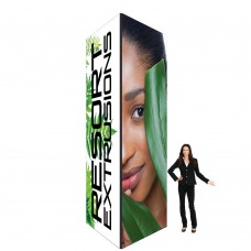 Tower Display 14' Tall Tower Frame, 5' x 5' Square with SEG Graphics