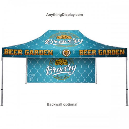 One Choice 15 ft Pop Up Canopy Tent - Graphic Only