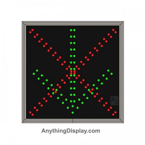 OPEN/CLOSED - LED Lane Control Sign - Orange Traffic inc.