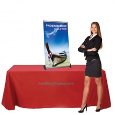 17 x 34 inch Phoenix Mini Table Top Banner Stand 