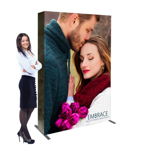 Embrace 5ft Tabletop Push-Fit Fabric Popup Display