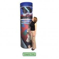 Custom Graphic for Pop Up Display Tower Coyote Pillar 2' wide