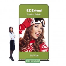 5 x 9.5ft or 10.5ft EZ Extend (Graphic Only)