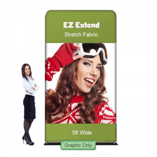 5 x 9.5 or 10.5 ft. EZ Extend® with Fabric (Graphic Package)