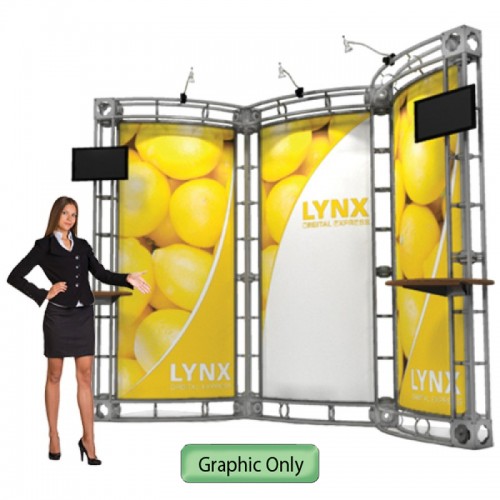 Lynx Truss Display 10ft x 10ft Truss Frame Backdrop Expo Booth