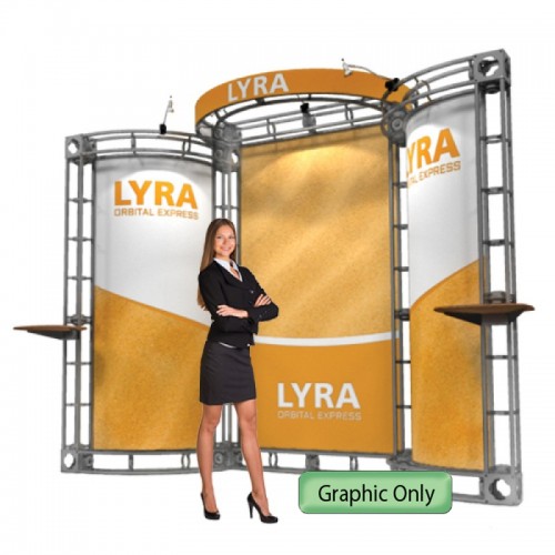 Lyra Truss System 10ft Truss Backwall Booth Twist & Lock Frame