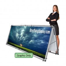 Custom Graphic for Monsoon Outdoor A-frame Billboard 8' 