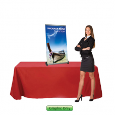 Custom Printed Banner for Phoenix Mini Retractable Table Top Stand