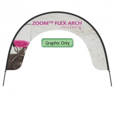 Custom Printed Flag for Zoom Flex Archway Flag 10ft 