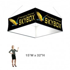 15 x 2.7 ft. Hanging Banner Square