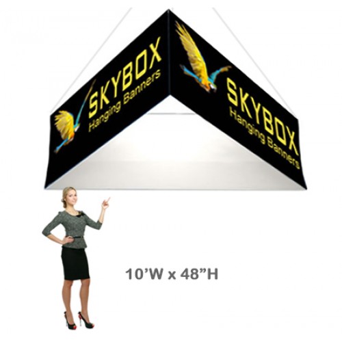 10 x 4 ft. Hanging Banner Triangle