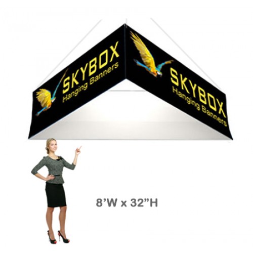 8 x 2.7 ft. Hanging Banner Triangle