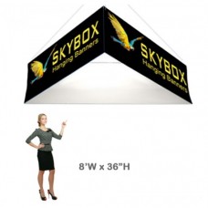 8 x 3 ft. Hanging Banner Triangle