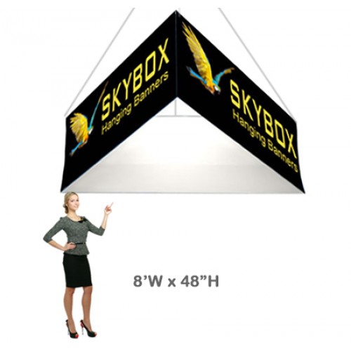 8 x 4 ft. Hanging Banner Triangle