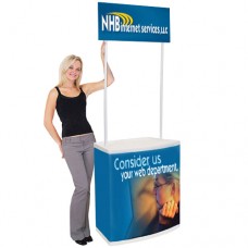 Promotional Counter Display Stand Campaign Graphic Counter Display
