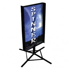 Sidewalk Sign Spinning Poster Frame 18w x 36h Sign Holder