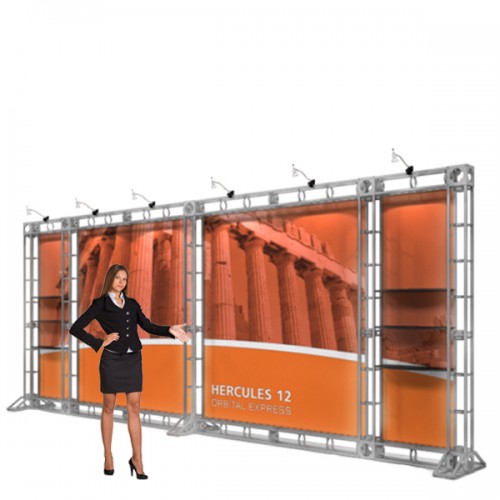 Literature Rack For Truss Systems