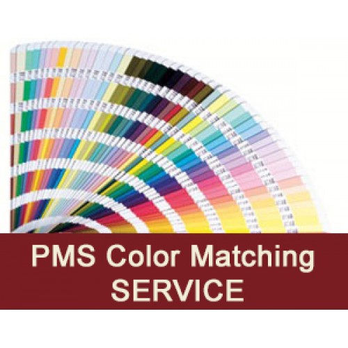 PMS Color Matching Service - This is a service not a physical item