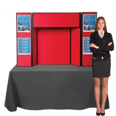 Horizon 5 Panel Deluxe Table Top Folding Display