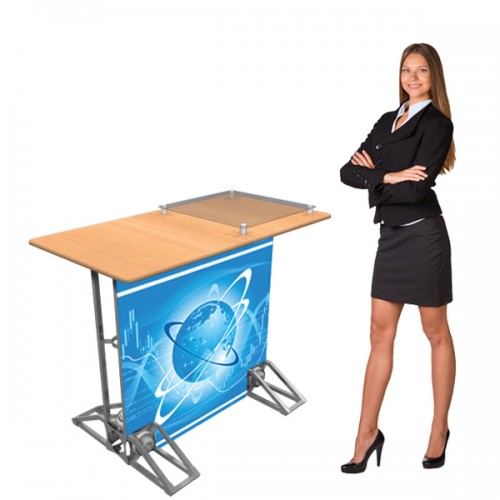 OCH-2 Molded Storage Display Case with Wheels