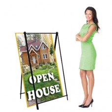 A-Frame Sign Stand 32 x 48 Outdoor Sign Holder Frame