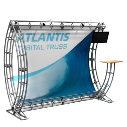 Atlantis Truss Display System 10x10 Booth Tradeshow Truss Frame Kit 3