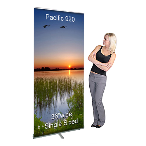 Custom Printed Banner for Pacific 920 Retractable Stand 36" 