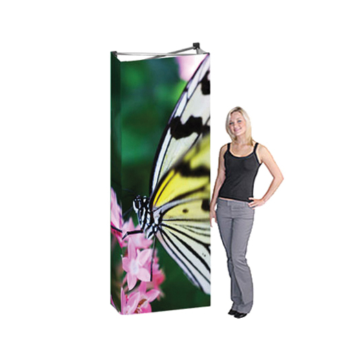 Stretch Fabric Graphic 2.5ft w x 7ft h Hop Up Tower Custom Graphics