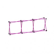 Tabletop Popup Display Booth Coyote 8ft wide x 2.5h Frame