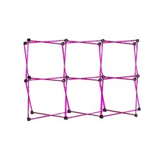 Convention Popup Booth Coyote 8ft wide x 5h Display Frame